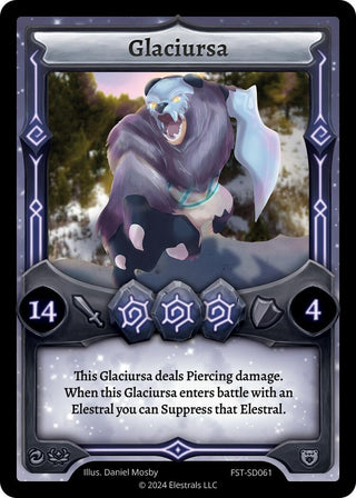 Image for Glaciursa (FST-SD061) (Divine Champions: Firestorm Starter Decks) - Elestrals
