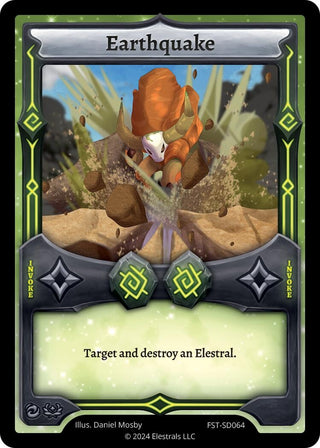 Image for Earthquake (FST-SD064) (Divine Champions: Firestorm Starter Decks) - Elestrals