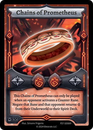 Image for Chains of Prometheus (FST-SD069) (Divine Champions: Firestorm Starter Decks) - Elestrals