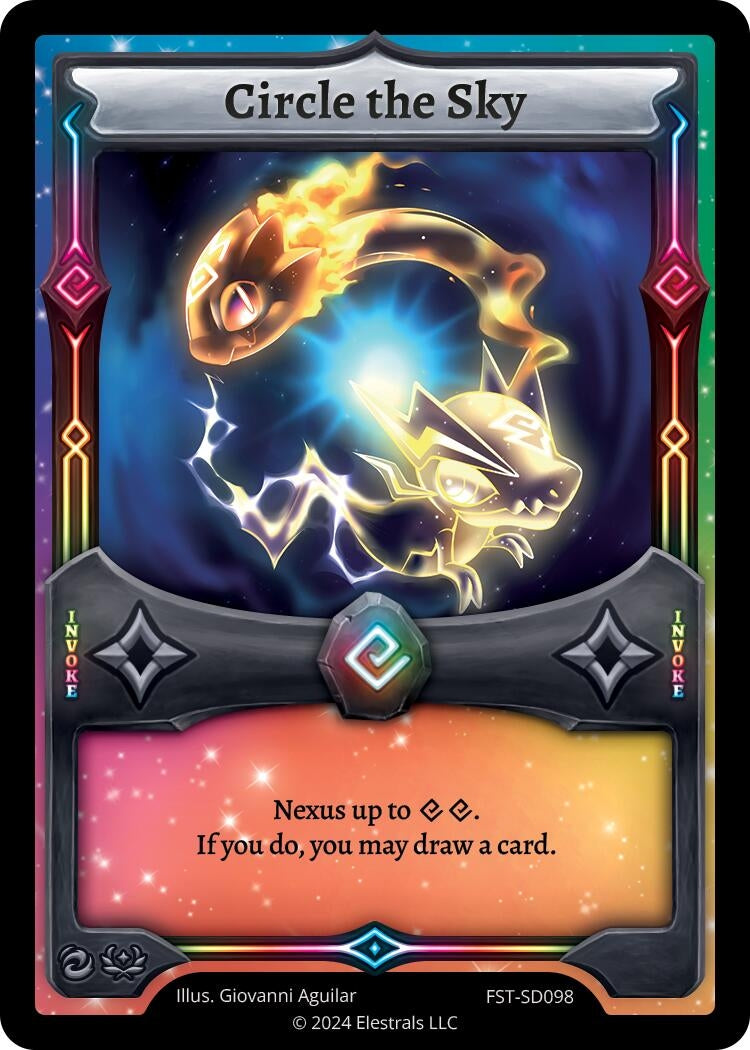 Image for Circle the Sky (FST-SD098) (FST-SD098) (Divine Champions: Firestorm Starter Decks) - Elestrals