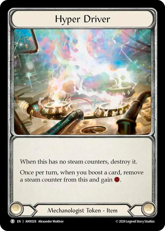 Image for Hyper Driver (AMX028) (Armory Deck: Maxx Nitro) - Flesh and Blood TCG
