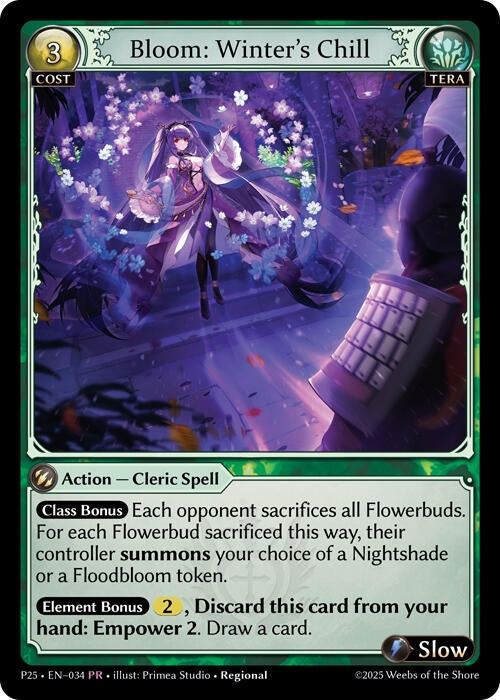 Image for Bloom: Winter's Chill (034) (Promotional Cards) - Grand Archive TCG