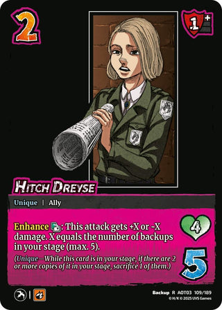 Hitch Dreyse (109/189) (Attack on Titan: Apocalypse)