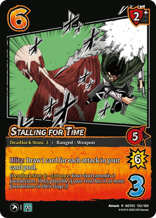 Image for Stalling for Time (133/189) (Attack on Titan: Apocalypse) - UniVersus