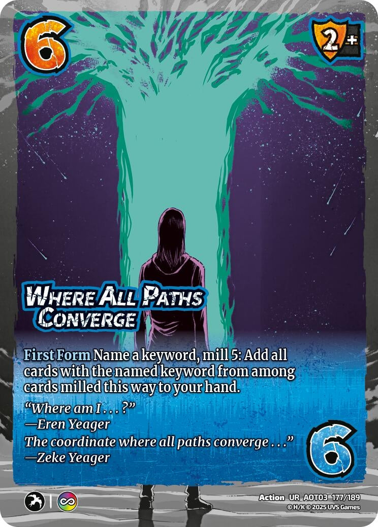Image for Where All Paths Converge (177/189) (Attack on Titan: Apocalypse) - UniVersus