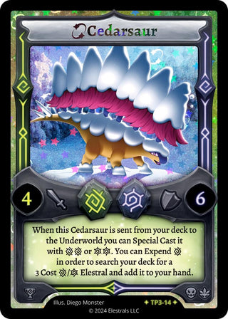 Image for Cedarsaur (TP3-14) (Organized Play Series 3) - Elestrals