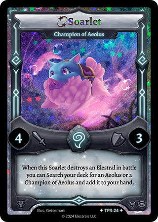 Image for Soarlet - Champion of Aeolus (TP3-24) (Organized Play Series 3) - Elestrals