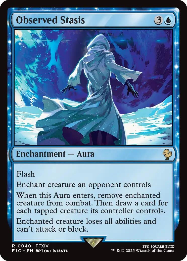 Image for Observed Stasis (40) (Commander: FINAL FANTASY) - Magic: The Gathering