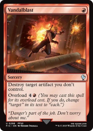 Image for Vandalblast (298) (Commander: FINAL FANTASY) - Magic: The Gathering