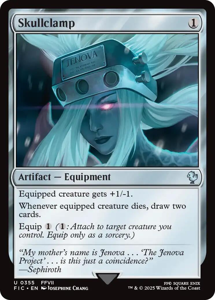 Image for Skullclamp (355) (Commander: FINAL FANTASY) - Magic: The Gathering