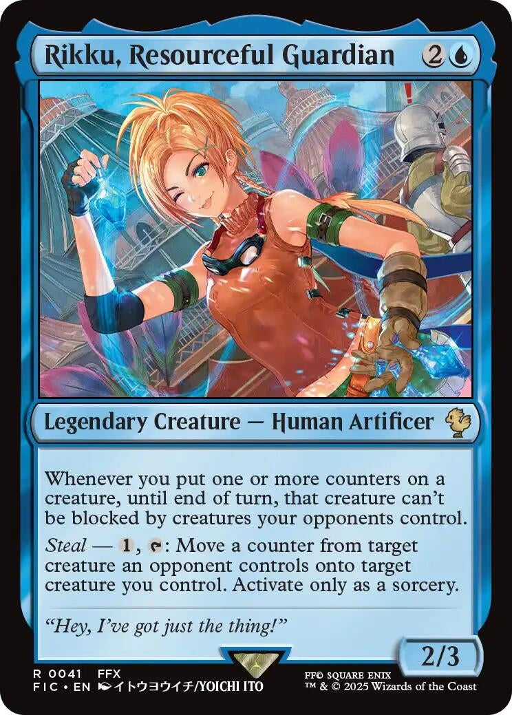 Rikku, Resourceful Guardian (41) (Commander: FINAL FANTASY)