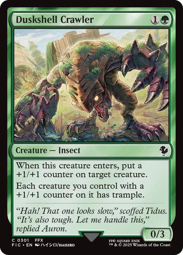 Duskshell Crawler (301) (Commander: FINAL FANTASY)