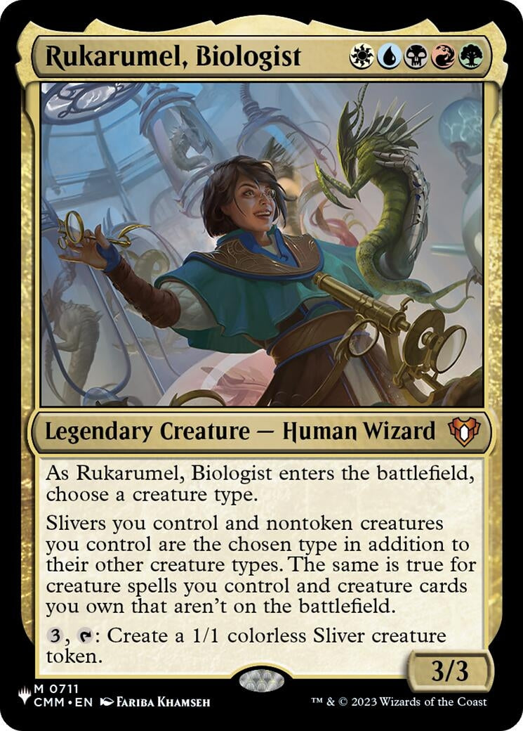 Image for Rukarumel, Biologist (711) (The List Reprints) - Magic: The Gathering