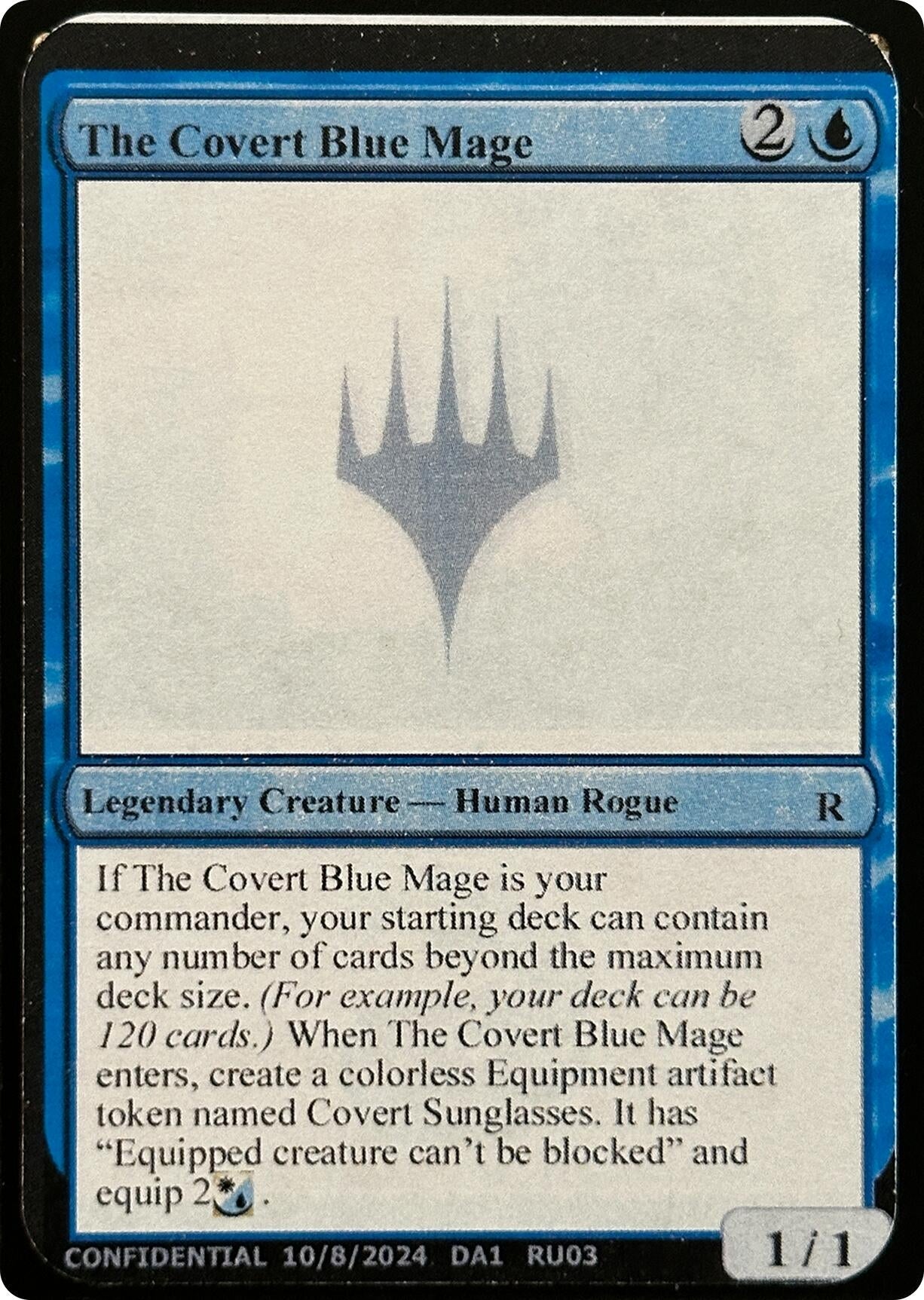 Image for The Covert Blue Mage (Un-Known Event Playtest Cards) - Magic: The Gathering
