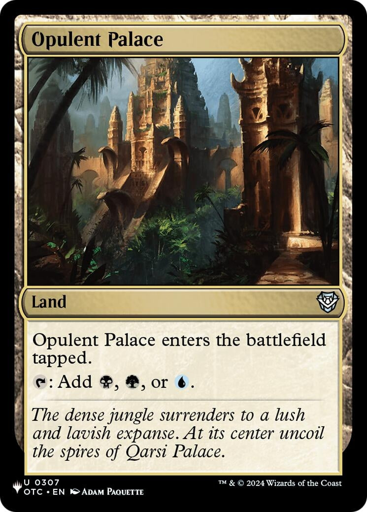 Image for Opulent Palace (OTC) (307) (The List Reprints) - Magic: The Gathering