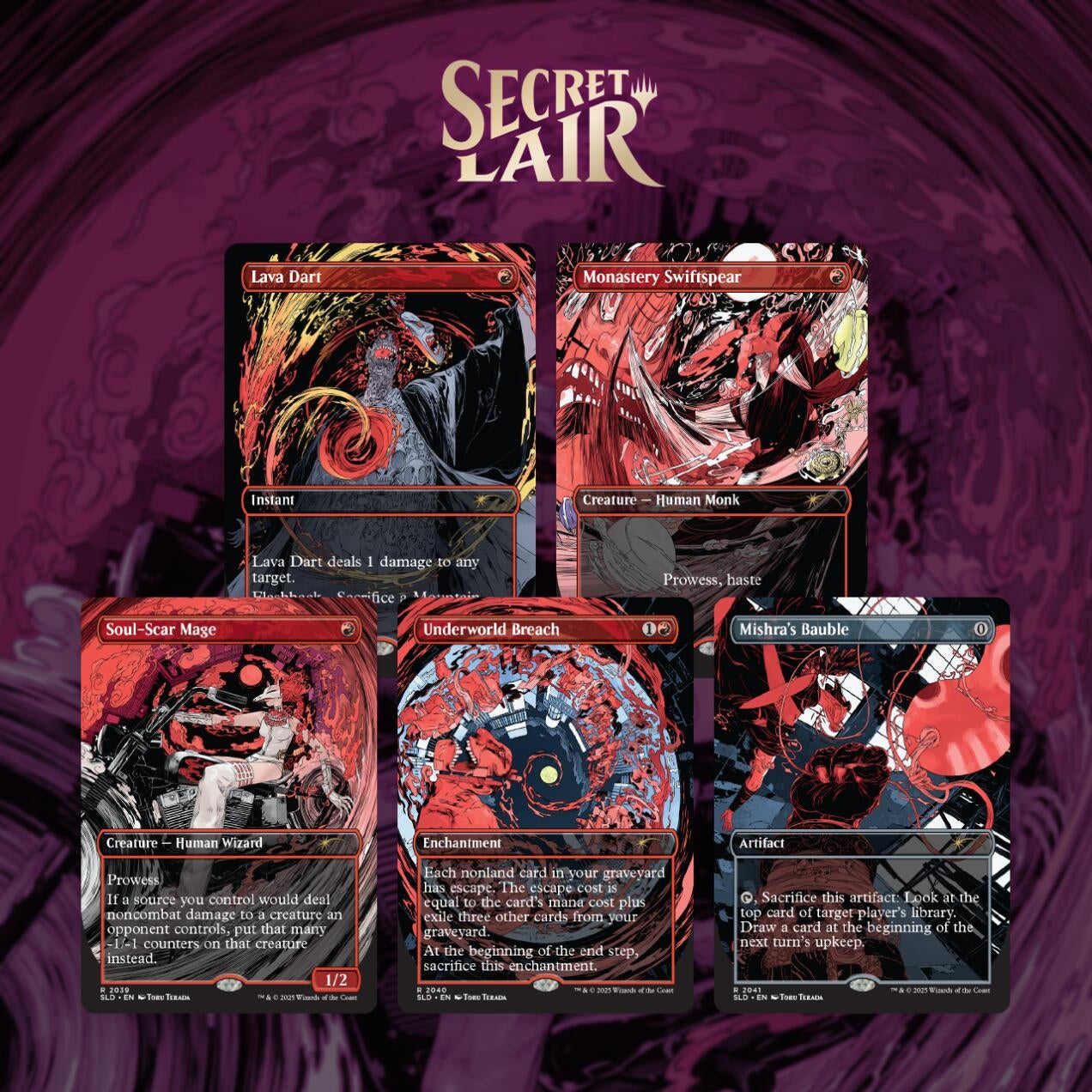 Image for Secret Lair Drop: vroooOOOMMMMMM! - Non-Foil Edition - Magic: The Gathering