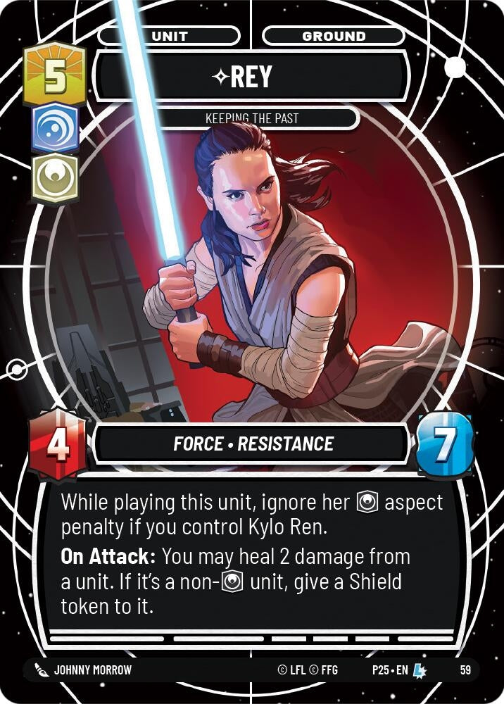 Image for Rey - Keeping the Past (59) (Organized Play Promos) - Star Wars: Unlimited