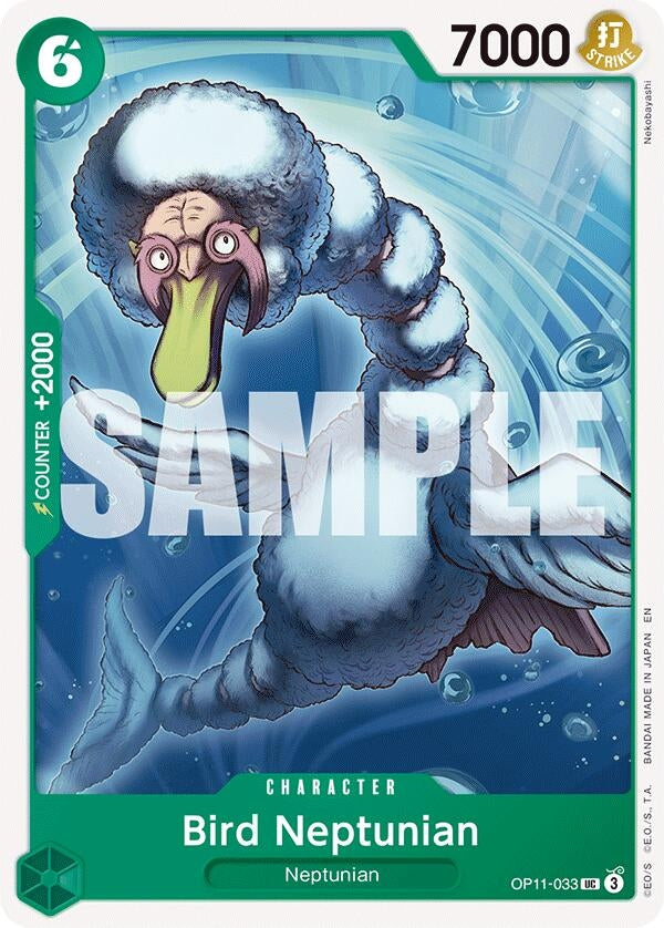Bird Neptunian (OP11-033) (A Fist of Divine Speed)