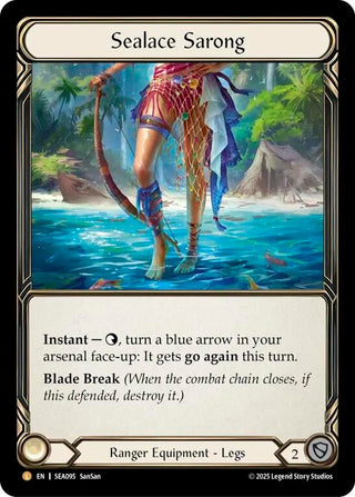 Image for Sealace Sarong (SEA095) (High Seas) - Flesh and Blood TCG