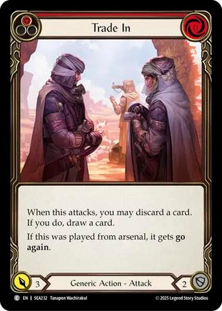 Image for Trade In (Red) (SEA232) (High Seas) - Flesh and Blood TCG