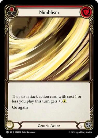 Image for Nimblism (Red) (SEA238) (High Seas) - Flesh and Blood TCG