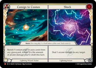 Image for Consign to Cosmos // Shock (SEA259) (High Seas) - Flesh and Blood TCG
