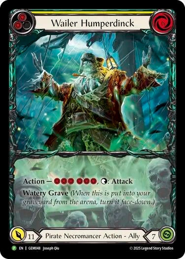 Image for Wailer Humperdinck (GEM048) - Flesh and Blood TCG