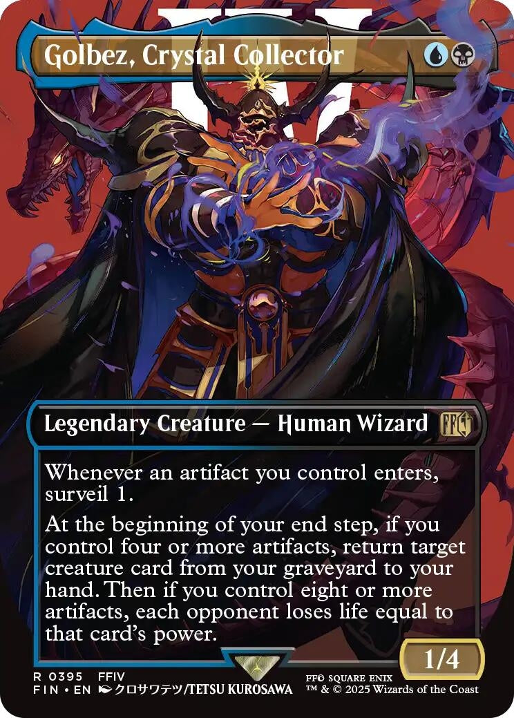 Golbez, Crystal Collector (Borderless) (395) (FINAL FANTASY)