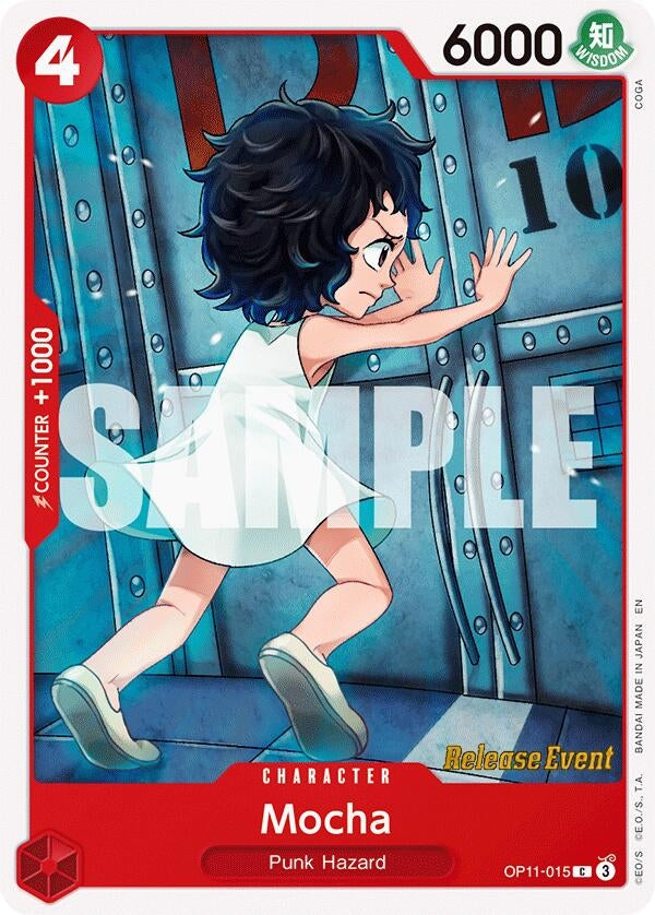 Image for Mocha (OP11-015) (A Fist of Divine Speed Release Event Cards) - One Piece Card Game