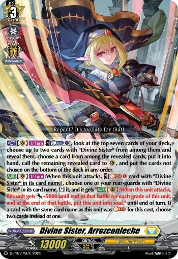 Image for Divine Sister, Arrozconleche (D-PR/775EN) (D Promo Cards) - Cardfight Vanguard
