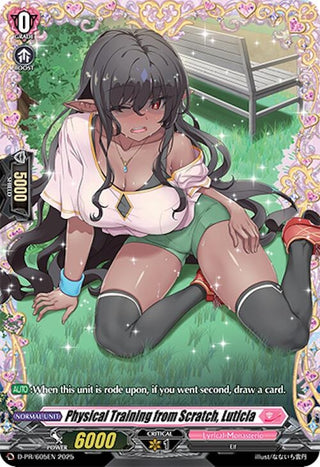 Image for Physical Training from Scratch, Luticia (D-PR/605EN) (D Promo Cards) - Cardfight Vanguard