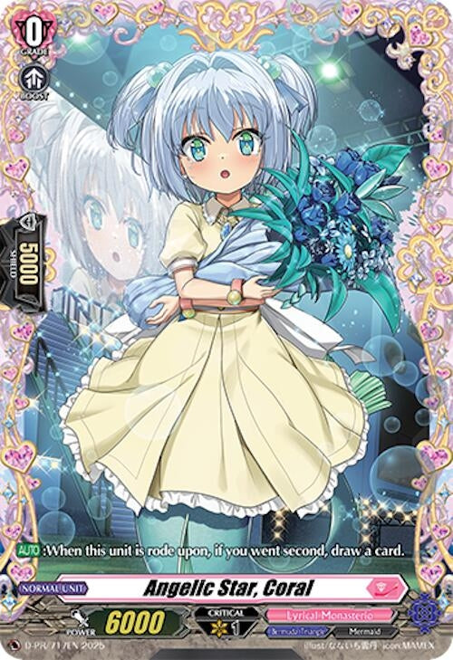 Image for Angelic Star, Coral (D-PR/717EN) (D Promo Cards) - Cardfight Vanguard