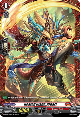 Image for Heated Blade, Ardart (D-PR/646EN) (D Promo Cards) - Cardfight Vanguard