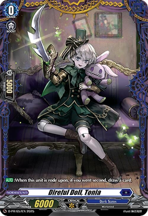 Image for Direful Doll, Tonia (D-PR/657EN) (D Promo Cards) - Cardfight Vanguard