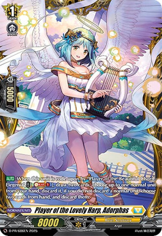 Image for Player of the Lovely Harp, Adorphas (D-PR/686EN) (D Promo Cards) - Cardfight Vanguard