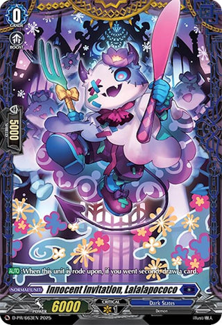 Image for Innocent Invitation, Lalalapococo (D-PR/663EN) (D Promo Cards) - Cardfight Vanguard
