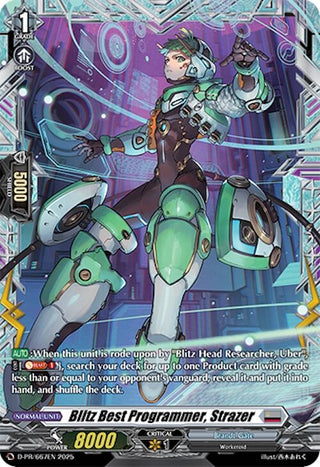 Image for Blitz Best Programmer, Strazer (D-PR/667EN) (D Promo Cards) - Cardfight Vanguard
