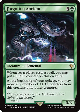 Image for Forgotten Ancient (Surge Foil) (304) (Commander: FINAL FANTASY) - Magic: The Gathering