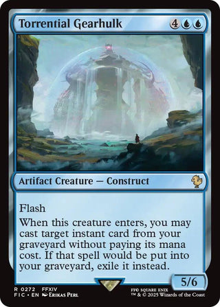 Image for Torrential Gearhulk (Surge Foil) (272) (Commander: FINAL FANTASY) - Magic: The Gathering
