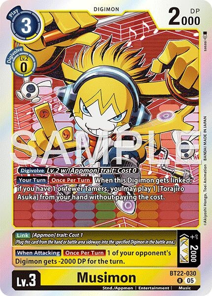 Musimon (BT22-030 R) (Cyber Eden)