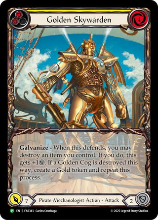 Image for Golden Skywarden - FAB343 (FAB343) (Flesh and Blood: Promo Cards) - Flesh and Blood TCG