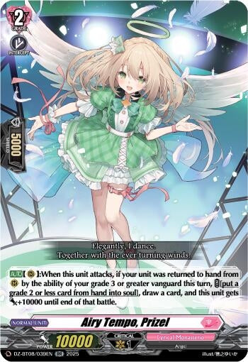 Image for Airy Tempo, Prizel (DZ-BT08/039EN) (DZ-BT08: Knights 0f Rebirth) - Cardfight Vanguard