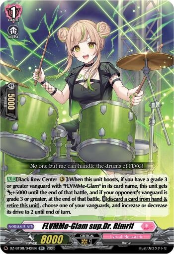 Image for FLMMe-Glam sup.Dr. Rimril (DZ-BT08/042EN) (DZ-BT08: Knights 0f Rebirth) - Cardfight Vanguard