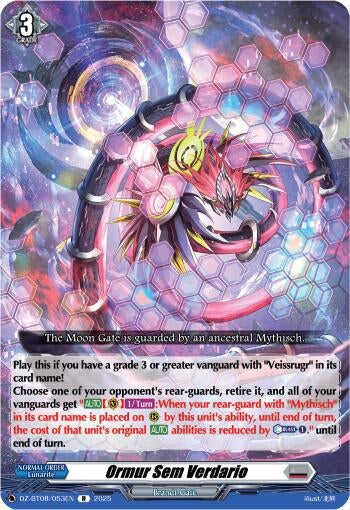 Image for Ormur Sem Verdario (DZ-BT08/053EN) (DZ-BT08: Knights 0f Rebirth) - Cardfight Vanguard