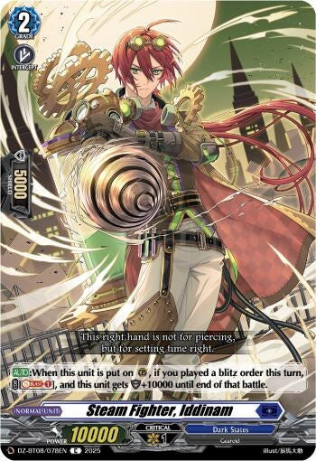 Image for Steam Fighter, Iddinam (DZ-BT08/078EN) (DZ-BT08: Knights 0f Rebirth) - Cardfight Vanguard