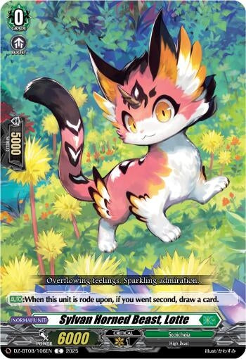 Image for Sylvan Horned Beast, Lotte (DZ-BT08/106EN) (DZ-BT08: Knights 0f Rebirth) - Cardfight Vanguard