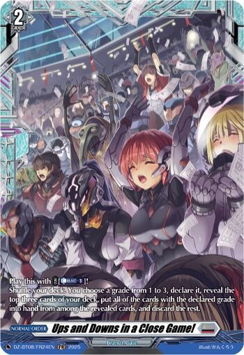 Image for Ups and Downs in a Close Game! (FR) (DZ-BT08/FR24EN) (DZ-BT08: Knights 0f Rebirth) - Cardfight Vanguard