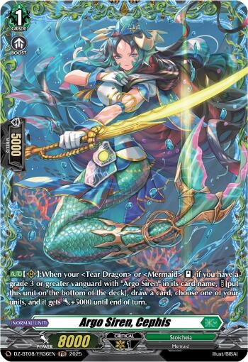 Image for Argo Siren, Cephis (FR) (DZ-BT08/FR36EN) (DZ-BT08: Knights 0f Rebirth) - Cardfight Vanguard