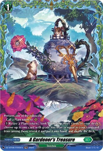 Image for A Gardener's Treasure (FR) (DZ-BT08/FR40EN) (DZ-BT08: Knights 0f Rebirth) - Cardfight Vanguard