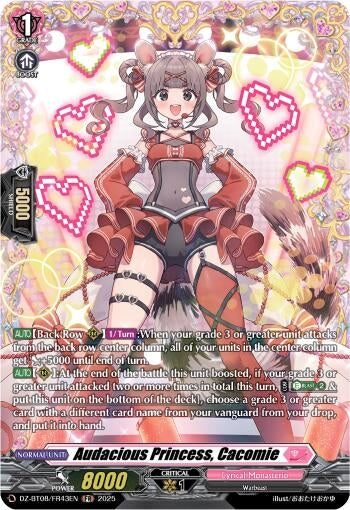 Image for Audacious Princess, Cacomie (FR) (DZ-BT08/FR43EN) (DZ-BT08: Knights 0f Rebirth) - Cardfight Vanguard